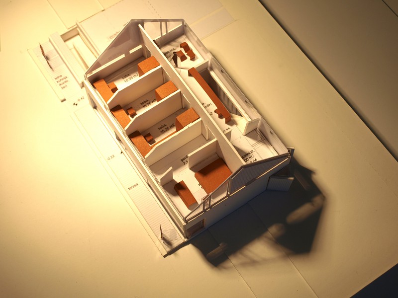 model - mansardna etaža